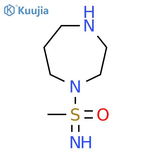 (1,4-Diazepan-1-yl)(imino)methyl-lambda6-sulfanone structure