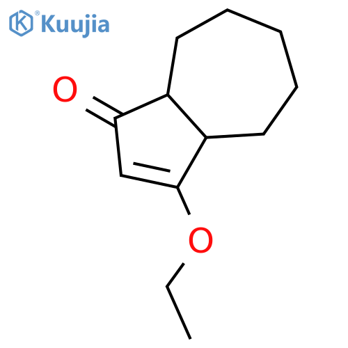 1(3aH)-Azulenone, 3-ethoxy-4,5,6,7,8,8a-hexahydro- structure