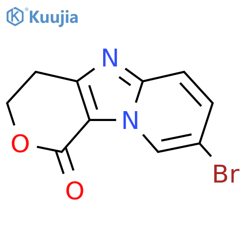 7-Bromo-1H-pyrano[3',4':4,5]imidazo[1,2-a]pyridin-4(3H)-one structure