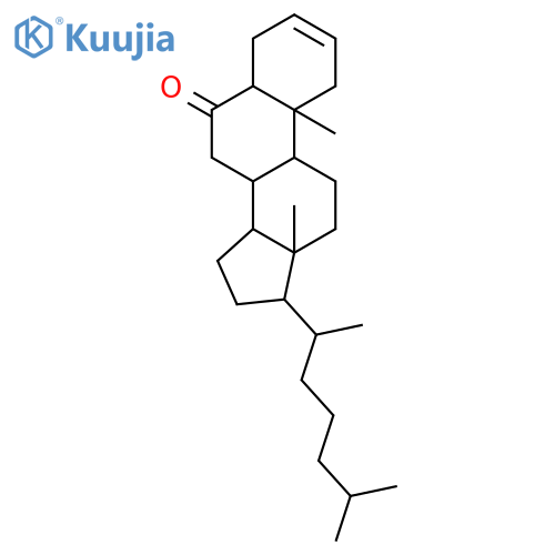 Cholest-2-en-6-one, (5α)- structure