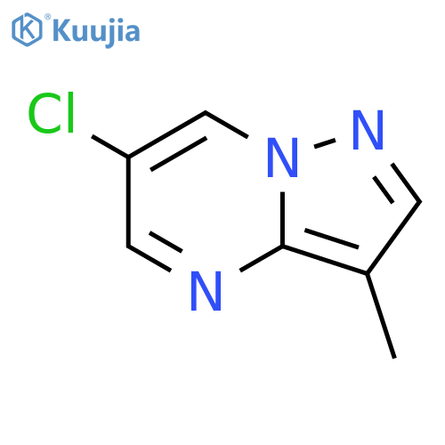 6-chloro-3-methylpyrazolo1,5-apyrimidine structure