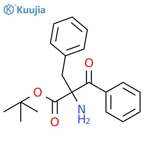 (S)-2-(Boc-amino)-1,3-diphenyl-1-propanone structure