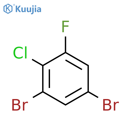 2-Chloro-3,5-dibromo-1-fluorobenzene structure