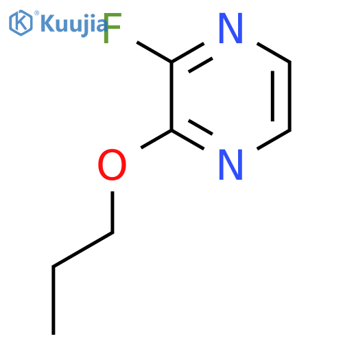 2-Fluoro-3-propoxypyrazine structure