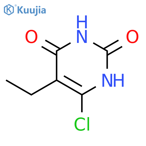 6-chloro-5-ethyl-1,2,3,4-tetrahydropyrimidine-2,4-dione structure