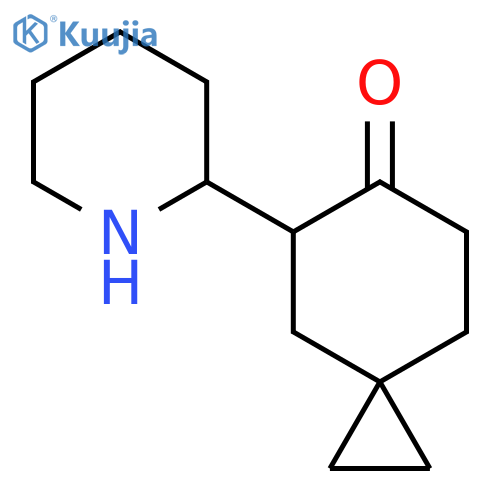 5-(piperidin-2-yl)spiro2.5octan-6-one structure