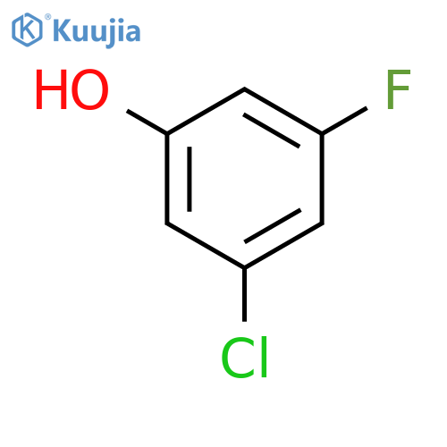 3-chloro-5-fluoro-phenol structure