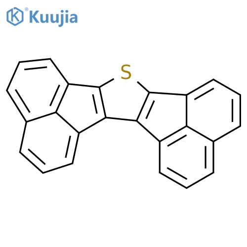 Diacenaphtho[1,2-b:1',2'-d]thiophene structure