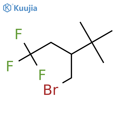 3-(Bromomethyl)-1,1,1-trifluoro-4,4-dimethylpentane structure