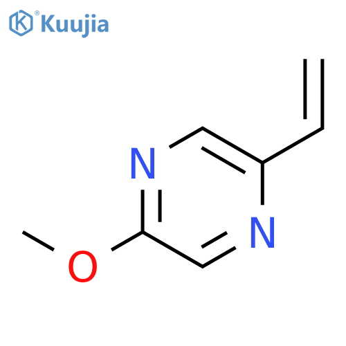 Pyrazine, 2-ethenyl-5-methoxy- structure