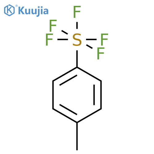 4-Methylphenylsulphur Pentafluoride structure