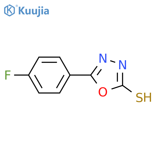 5-(4-Fluorophenyl)-1,3,4-oxadiazole-2-thiol structure