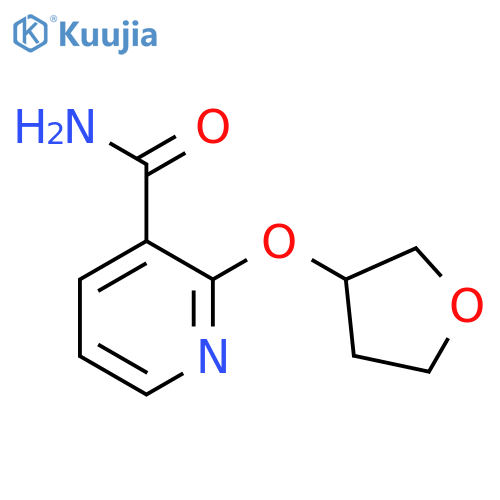 2-((Tetrahydrofuran-3-yl)oxy)nicotinamide structure