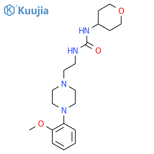 3-{2-[4-(2-methoxyphenyl)piperazin-1-yl]ethyl}-1-(oxan-4-yl)urea structure
