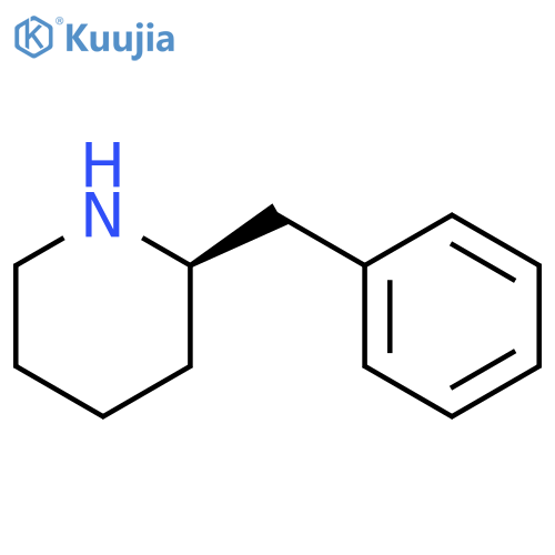 (2R)-2-benzylpiperidine structure