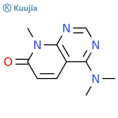 4-(dimethylamino)-8-methylpyrido[2,3-d]pyrimidin-7(8H)-one structure