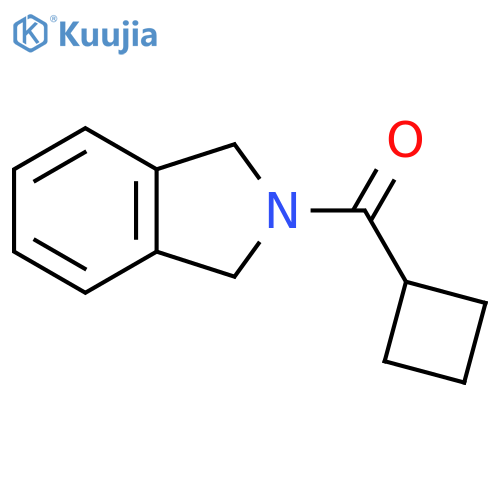 2-cyclobutanecarbonyl-2,3-dihydro-1H-isoindole structure