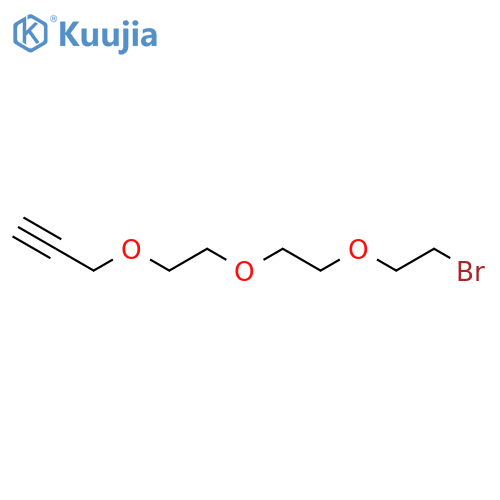 Propargyl-PEG3-bromide structure