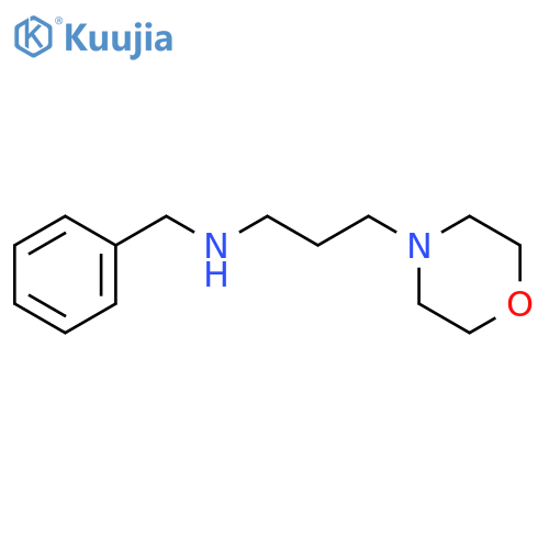 Benzyl-(3-morpholin-4-yl-propyl)-amine structure
