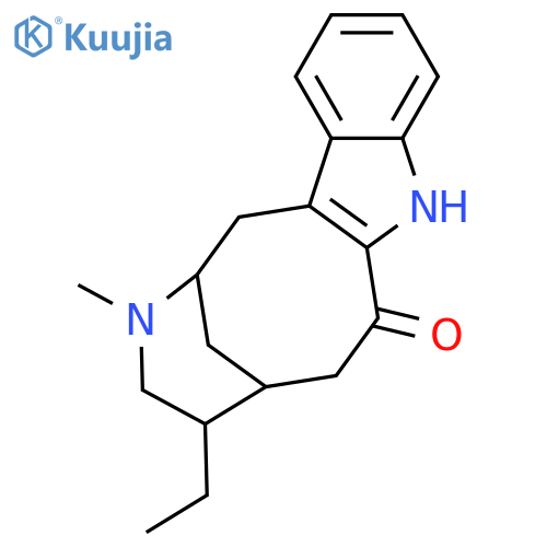 16-Decarbomethoxy-19,20-dihydrovobasine; 20-Epimer structure