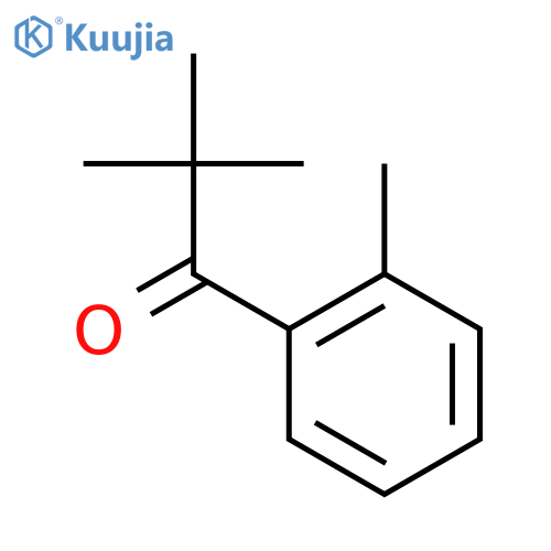 2,2-Dimethyl-1-(2-methylphenyl)propan-1-one structure