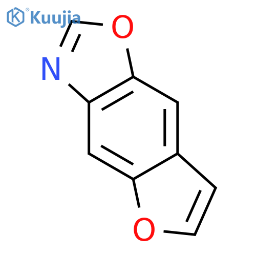 Furo[2,3-f]benzoxazole(8CI,9CI) structure