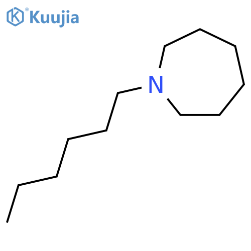 1H-Azepine, 1-hexylhexahydro- structure