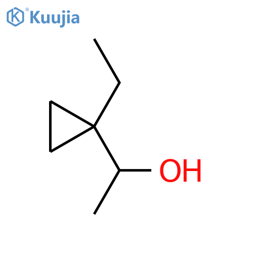 Cyclopropanemethanol, 1-ethyl-α-methyl- structure