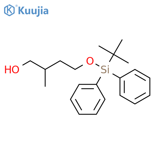 1-Butanol, 4-[[(1,1-dimethylethyl)diphenylsilyl]oxy]-2-methyl- structure