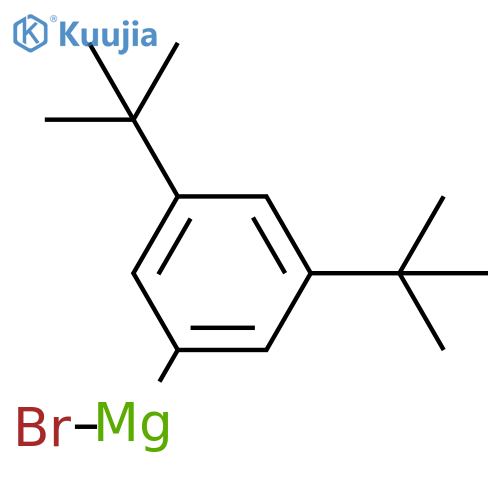 3,5-Di-tert-butylphenylmagnesium bromide, 0.50 M in 2-MeTHF structure