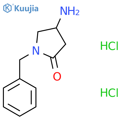 4-Amino-1-benzylpyrrolidin-2-one dihydrochloride structure