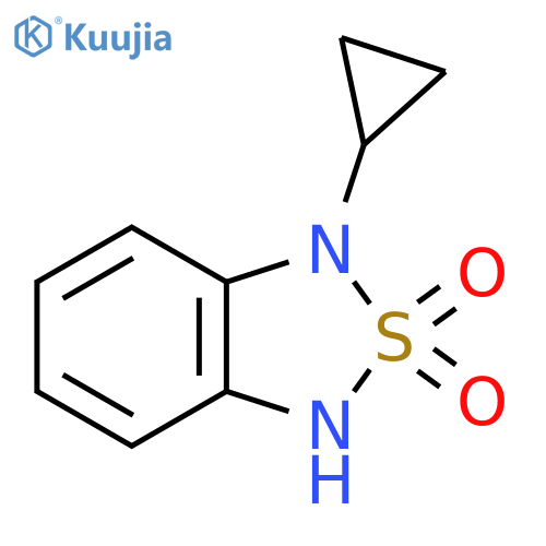 1-Cyclopropyl-1,3-dihydro-2lambda6,1,3-benzothiadiazole-2,2-dione structure