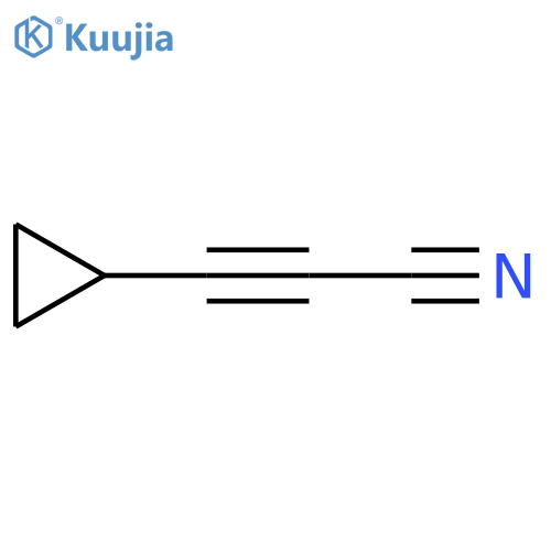 3-cyclopropylprop-2-ynenitrile structure