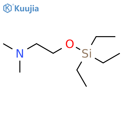 N,N-dimethyl-2-[(triethylsilyl)oxy]ethanamine structure