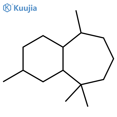 1H-Benzocycloheptene,decahydro-2,5,9,9-tetramethyl- structure