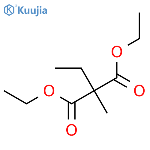 Diethyl 2-ethyl-2-methylmalonate structure