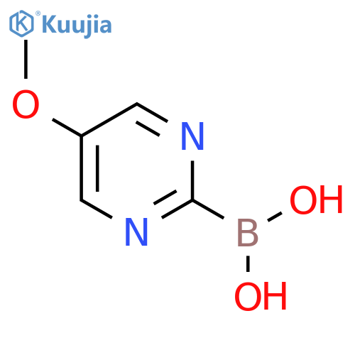 (5-Methoxypyrimidin-2-yl)boronic acid structure