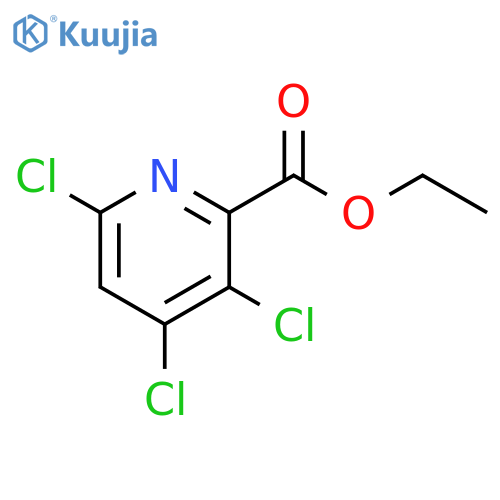 ethyl 3,4,6-trichloropyridine-2-carboxylate structure