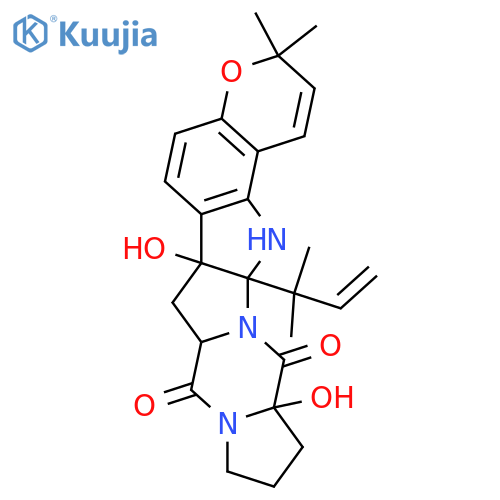 Notoamide D; 17-Hydroxy structure