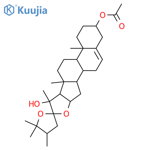 22,25-Epoxy-24-methylfurost-5-ene-3,20-diol; (3β,20β,22R,24S)-form, 3-Ac structure