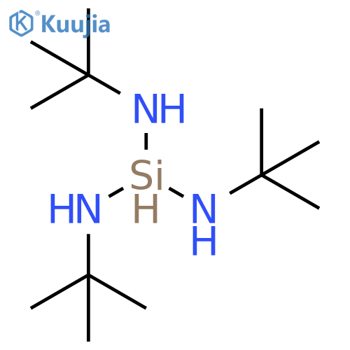 Silanetriamine,N,N',N''-tris(1,1-dimethylethyl)- structure