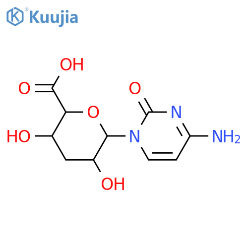 Cytosine; 1H-form, 1-N-(3-Deoxy-β-D-galacturonopyranosyl) structure