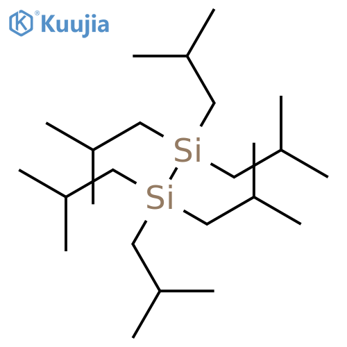 Disilane, hexakis(2-methylpropyl)- structure