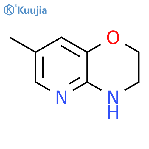2H-Pyrido[3,2-b]-1,4-oxazine,  3,4-dihydro-7-methyl- structure