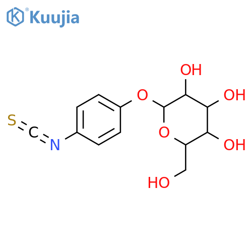 4-Isothiocyanatophenyl b-D-Glucopyranoside structure