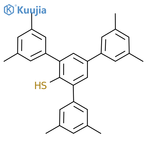 5'-(3,5-Dimethylphenyl)-3,3'',5,5''-tetramethyl-[1,1':3',1''-terphenyl]-2'-thiol structure