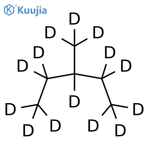3-methylpentane-d14 structure