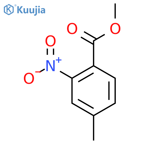 Methyl 4-methyl-2-nitrobenzoate4-Methyl-2-nitrobenzoic Acid methyl ester structure