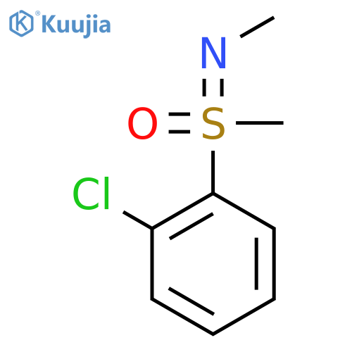 (2-chlorophenyl)(methyl)oxo-lambda6-sulfanylidene(methyl)amine structure