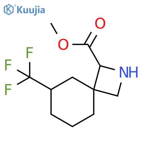 methyl 6-(trifluoromethyl)-2-azaspiro3.5nonane-1-carboxylate structure